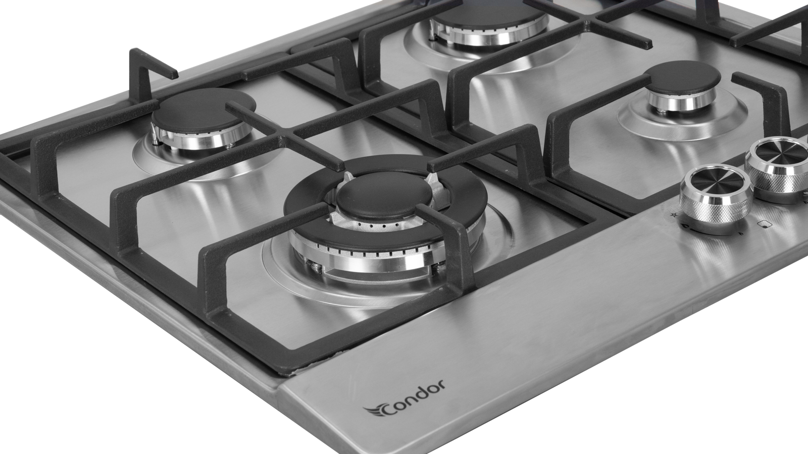 Table de Cuisson Encastrable Inox - 4 Feux - Wok SABAF ASTRA |CTE64WAS1X 5 Table de Cuisson Encastrable Inox - 4 Feux - Wok SABAF ASTRA |CTE64WAS1X – Image 4