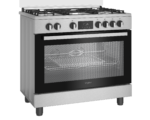 Cuisinière Mixte Whirlpool 5 Feux Gaz & Four Électrique Multifonction Inox 108 L  90 cm – Image 2