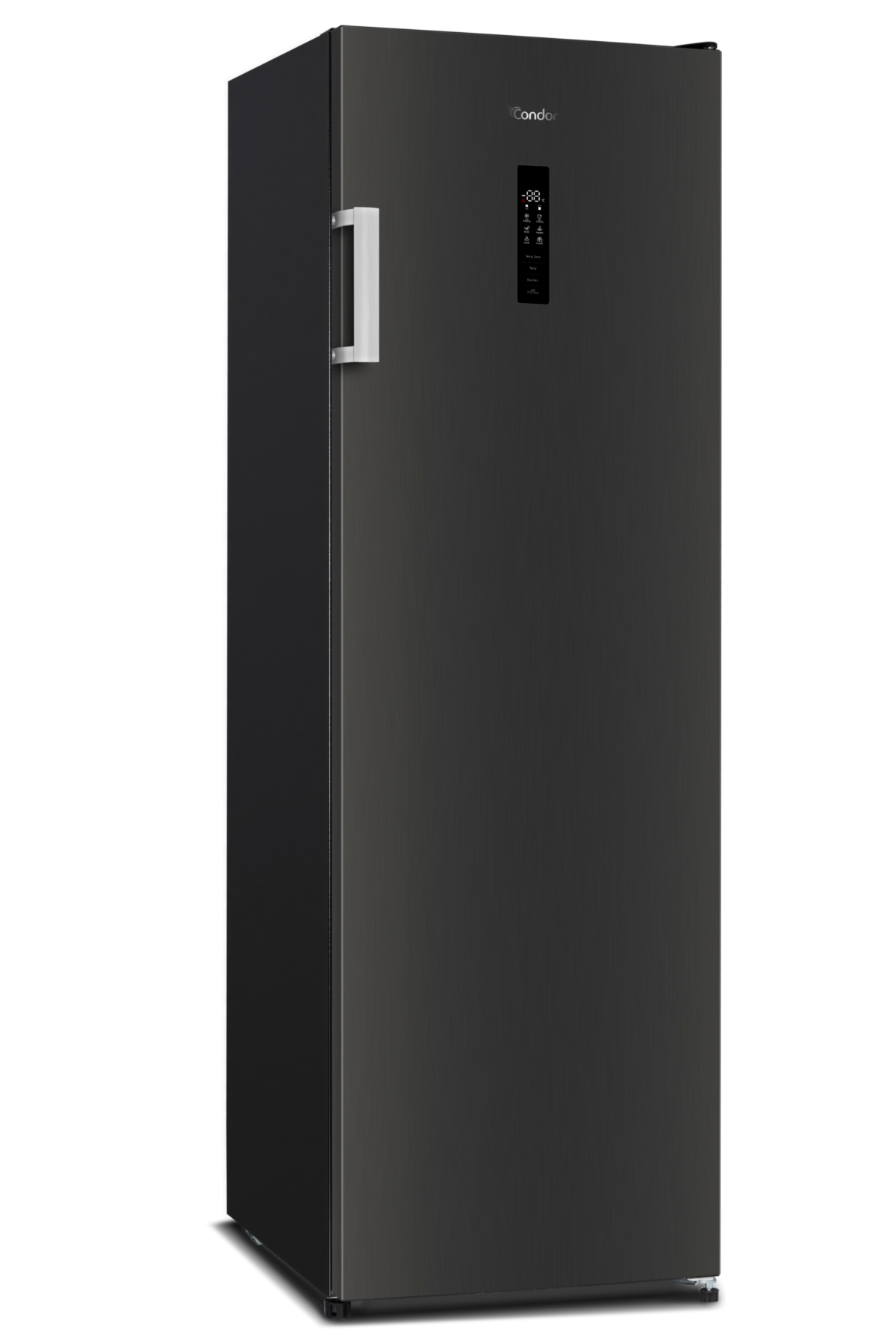 Congélateur Vertical Condor AURORA Series 280 L No Frost Inverter Dark Inox – Image 1