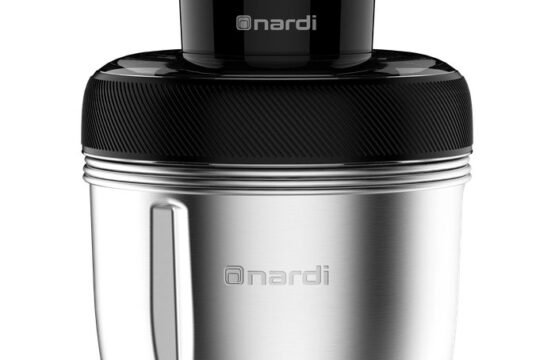 Hachoir NARDI 5en1 350 w Inox  Noir