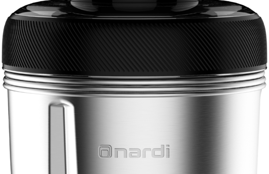 Hachoir NARDI 5en1 350 w Inox  Noir