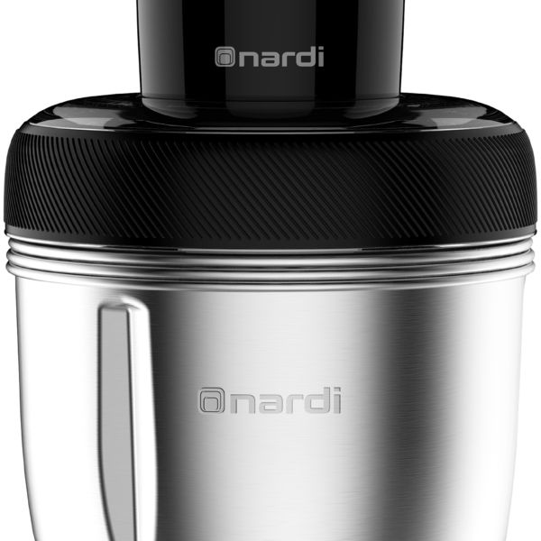 Hachoir NARDI 5en1 350 w Inox  Noir