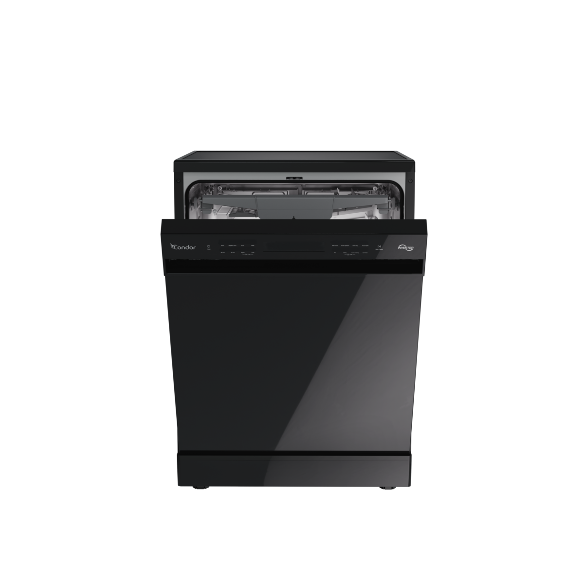 Lave-Vaisselle CONDOR LUXA Glass  Auto-Dose Verre noir 16 Couverts – Image 2