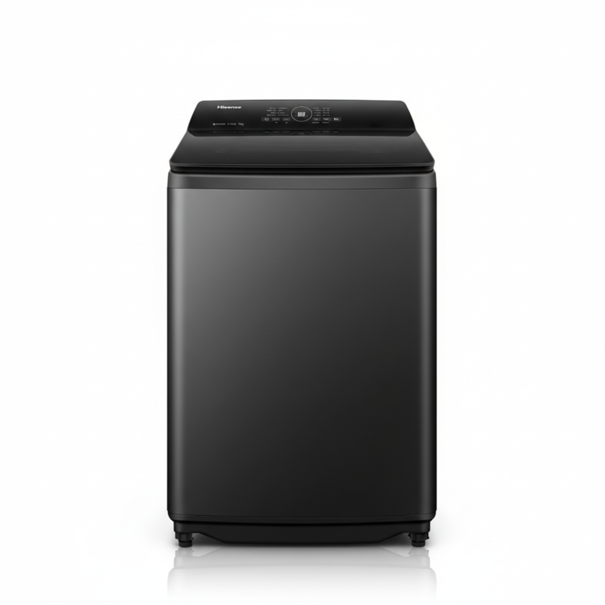 Machine à laver Top Load Hisense 17KG Noir – Image 1