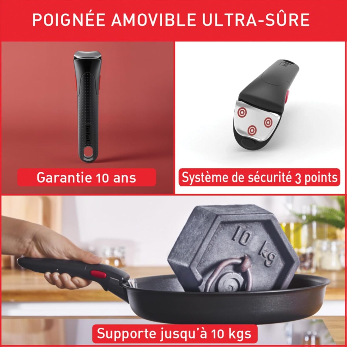 Batterie de cuisine Tefal 20 pièces Ingenio Emotion – Image 6