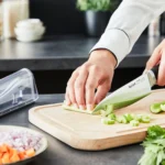 Couteau de chef TEFAL Ever Sharp 16,5 cm + aiguiseur – Image 5