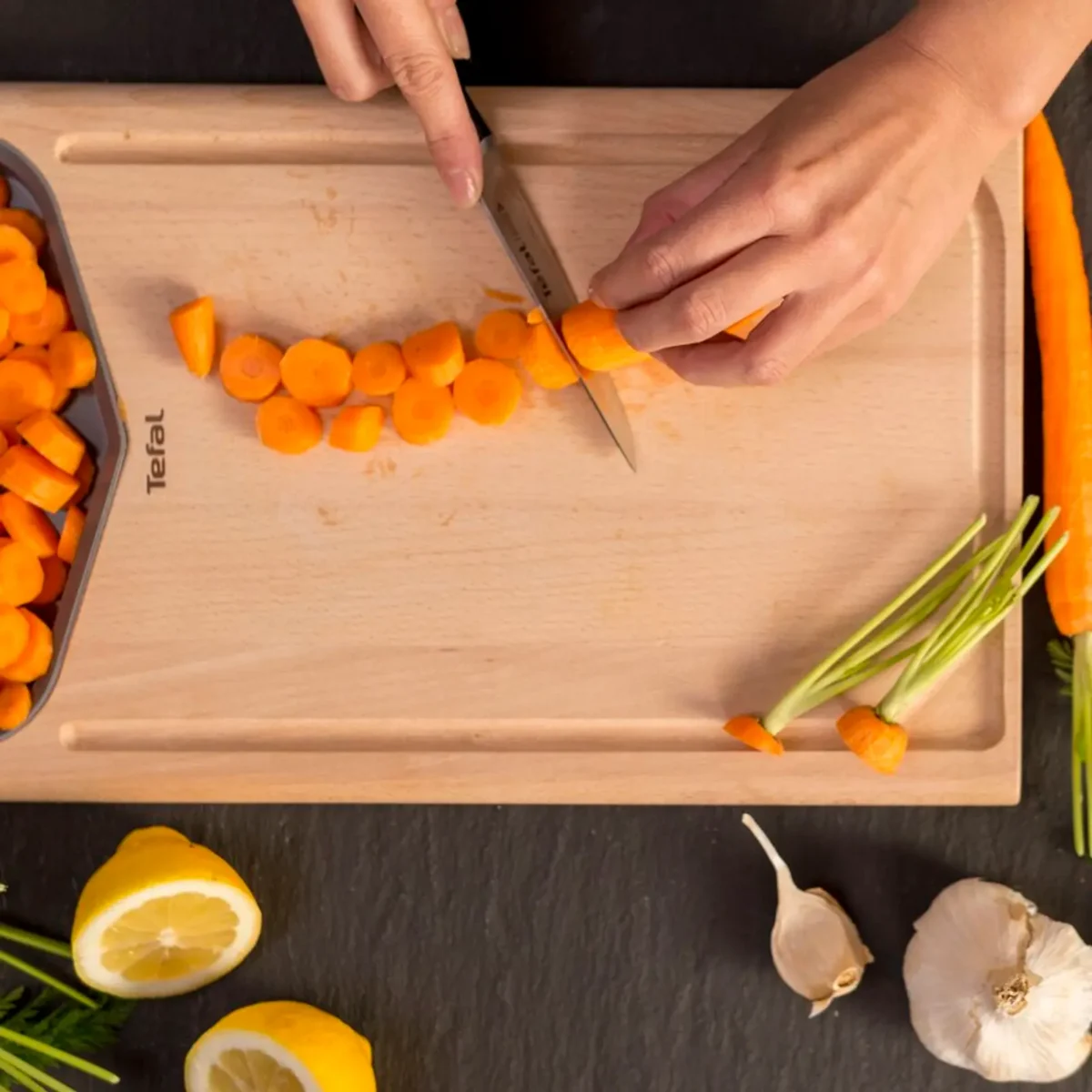 Couteau à trancher TEFAL ICE FORCE 20 cm – Image 3