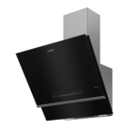 Hotte Murale Décorative Whirlpool Connectée Wi-Fi Noire 60 cm