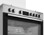 Cuisinière Mixte Whirlpool 5 Feux Gaz & Four Électrique Multifonction Inox 108 L  90 cm – Image 3