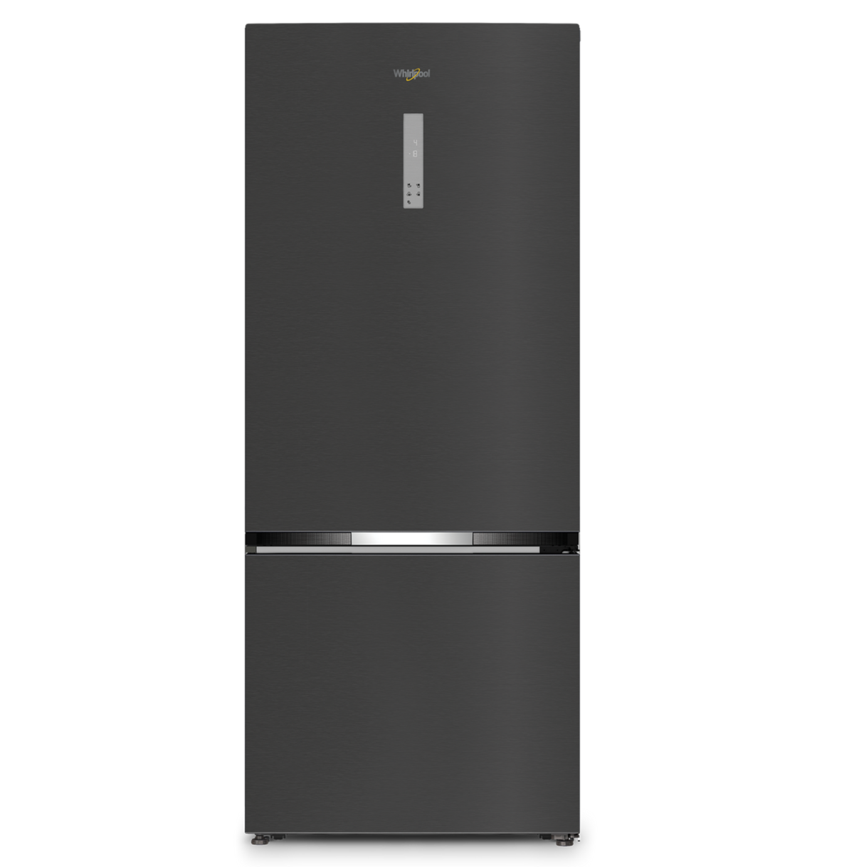 Réfrigérateur Combiné Whirlpool 6th Sense Inverter Dark Inox 509 L – Image 1