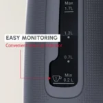 Bouilloire MOULINEX Morning 1.7L Bleu Nuit – Image 3
