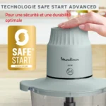 Hachoir MOULINEX Choppeo bol en verre 1L – Image 7