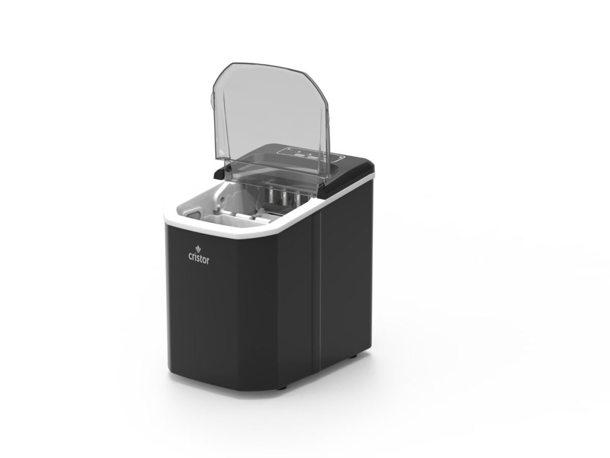 Machine à glaçons Cristor 10 kg Noir – Image 2