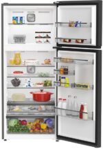 Réfrigérateur Double porte Whirlpool 6th Sense Inverter Dark Inox 630 L – Image 4