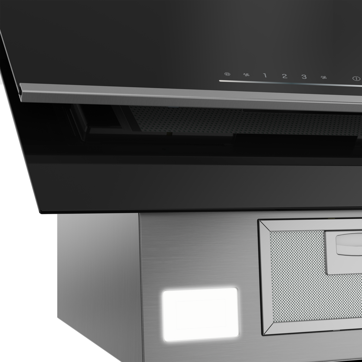 Hotte Murale Décorative Whirlpool Connectée Wi-Fi Noire 60 cm – Image 2