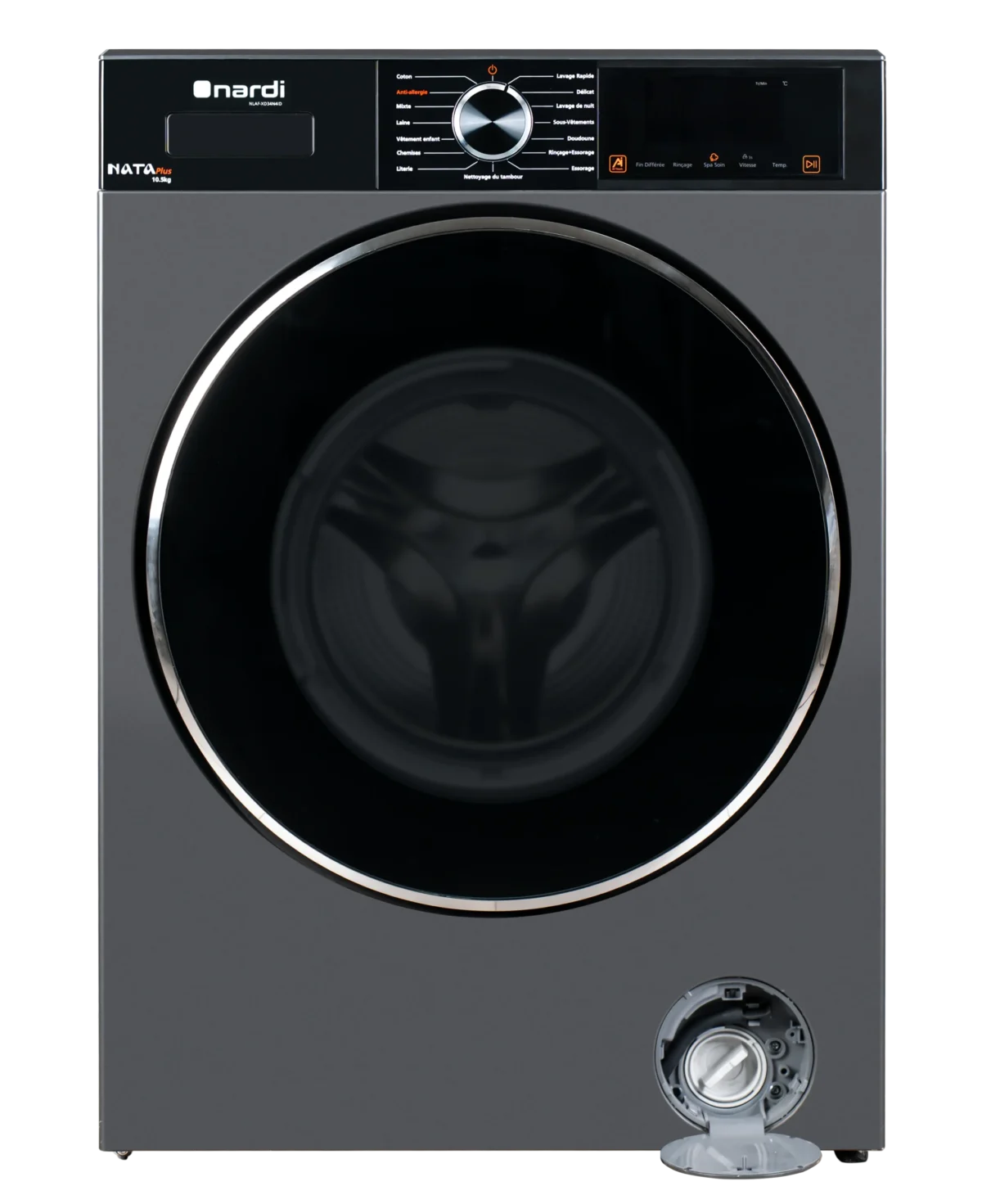 MACHINE À LAVER NARDI 10.5KG FRONTALE NATA PLUS – Image 9