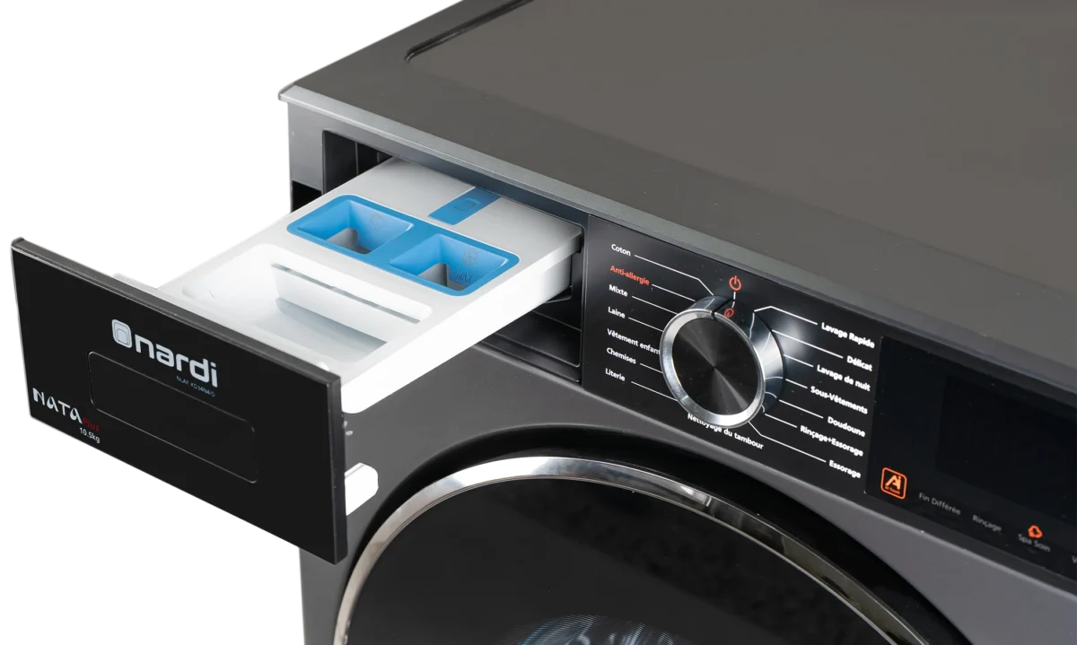 MACHINE À LAVER NARDI 10.5KG FRONTALE NATA PLUS – Image 5
