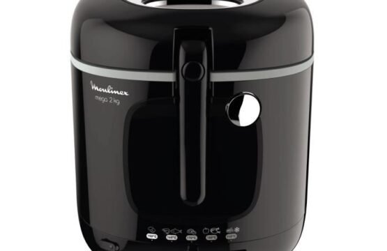 FRITEUSE MOULINEX Mega 2 KG 3.3L NOIR