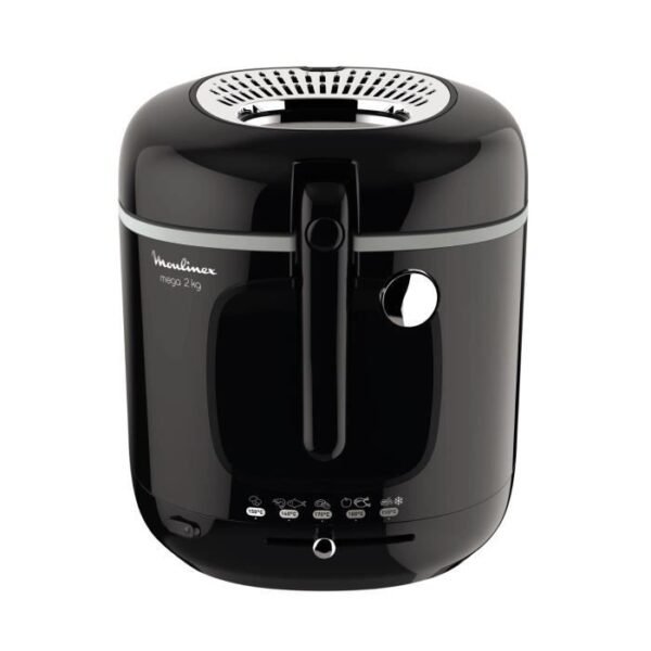 FRITEUSE MOULINEX Mega 2 KG 3.3L NOIR