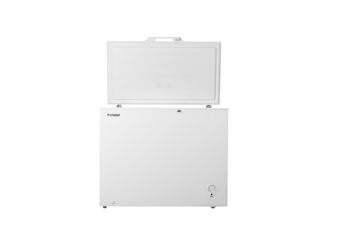 Congélateur Horizontal Convertible 245L avec Couvercle Vitré Coulissant – Image 1