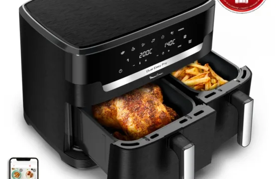 AIR FRYER MOULINEX 11L EASY FRY DUAL XXL  DOUBLE TIROIR
