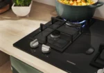 Table de cuisson Rosières 4 Feux Black Glass avec Wok Burner – Image 2