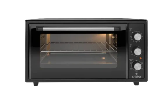 Mini Four Électrique 45L Cristor – Noir Mat