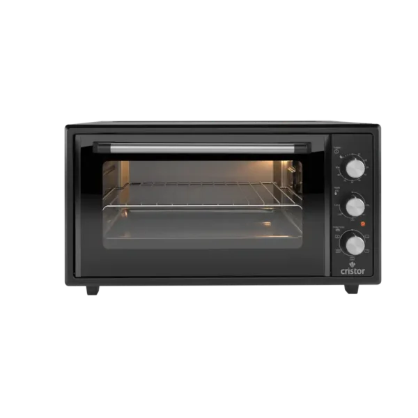 Mini Four Électrique 45L Cristor – Noir Mat