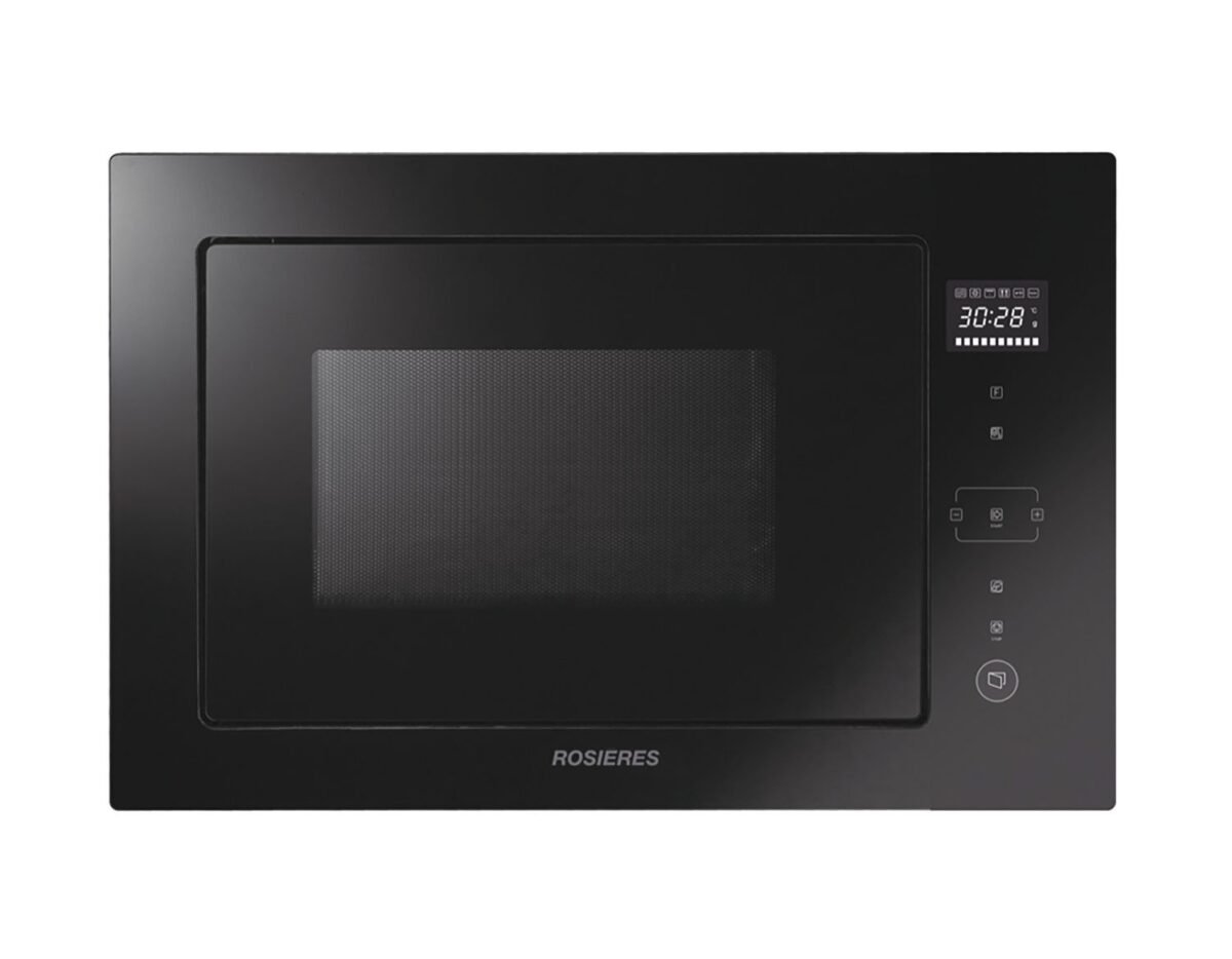 7_38900700_20_01_f_rnk95pn-24753-X (1) Micro-ondes Encastrable Rosières Black Glass 28L Grill Full Touch – Image 1