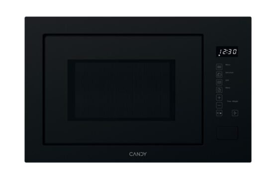 Micro-ondes Encastrable Candy Black Glass 25L Grill Digital
