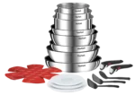 Set de cuisine 20 pièces Tefal Ingenio Emotion Inox