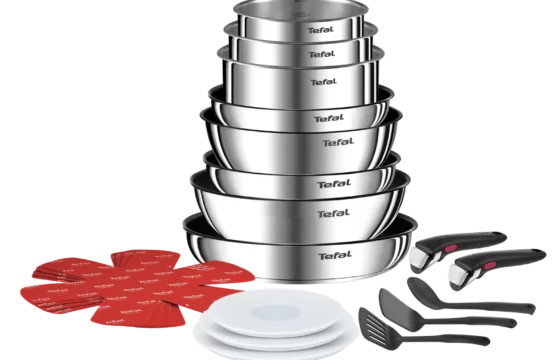 Set de cuisine 20 pièces Tefal Ingenio Emotion Inox