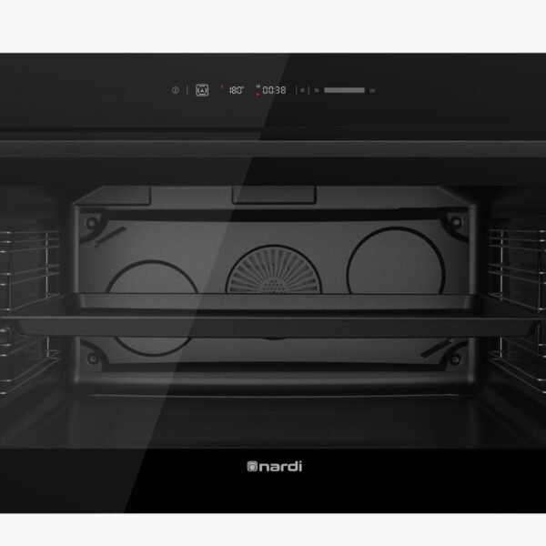Four Encastrable Électrique NARDI 90cm Air Fryer 132 L Verre Noir