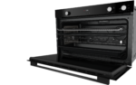 Four Encastrable Mixte NARDI 90 cm Air Fryer 128 Litres Inox – Image 2