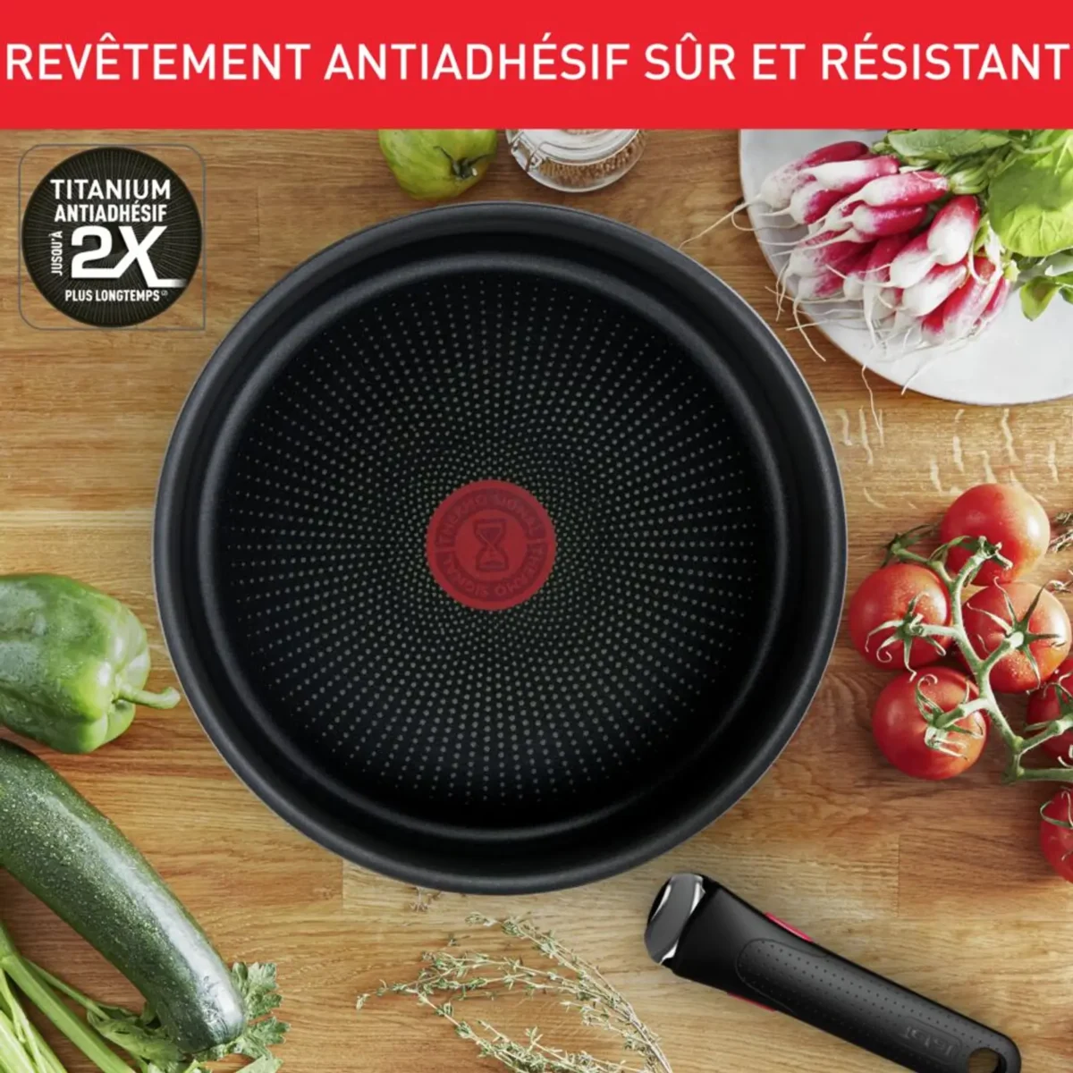 Set de cuisine 20 pièces Tefal Ingenio Emotion Inox – Image 4