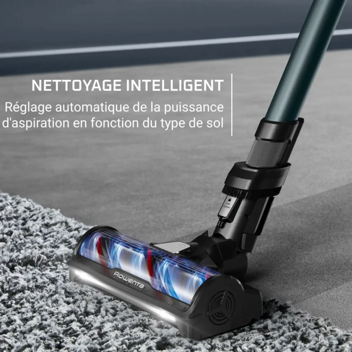 Aspirateur balai laveur sans fil Rowenta X-Force Flex 13.60 Animal Aqua – Image 3