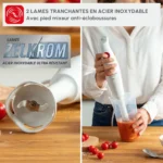 Mixeur Plongeant Moulinex Turbomix 350W Blanc – Image 3