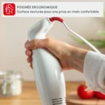 Mixeur Plongeant Moulinex Turbomix 350W Blanc – Image 2