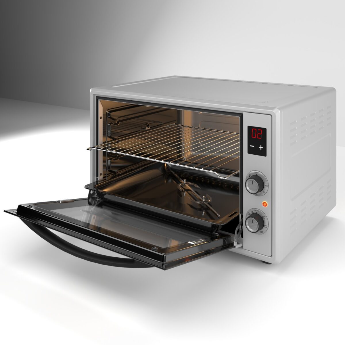 Mini Four Électrique Nardi 65L Inox – Image 3