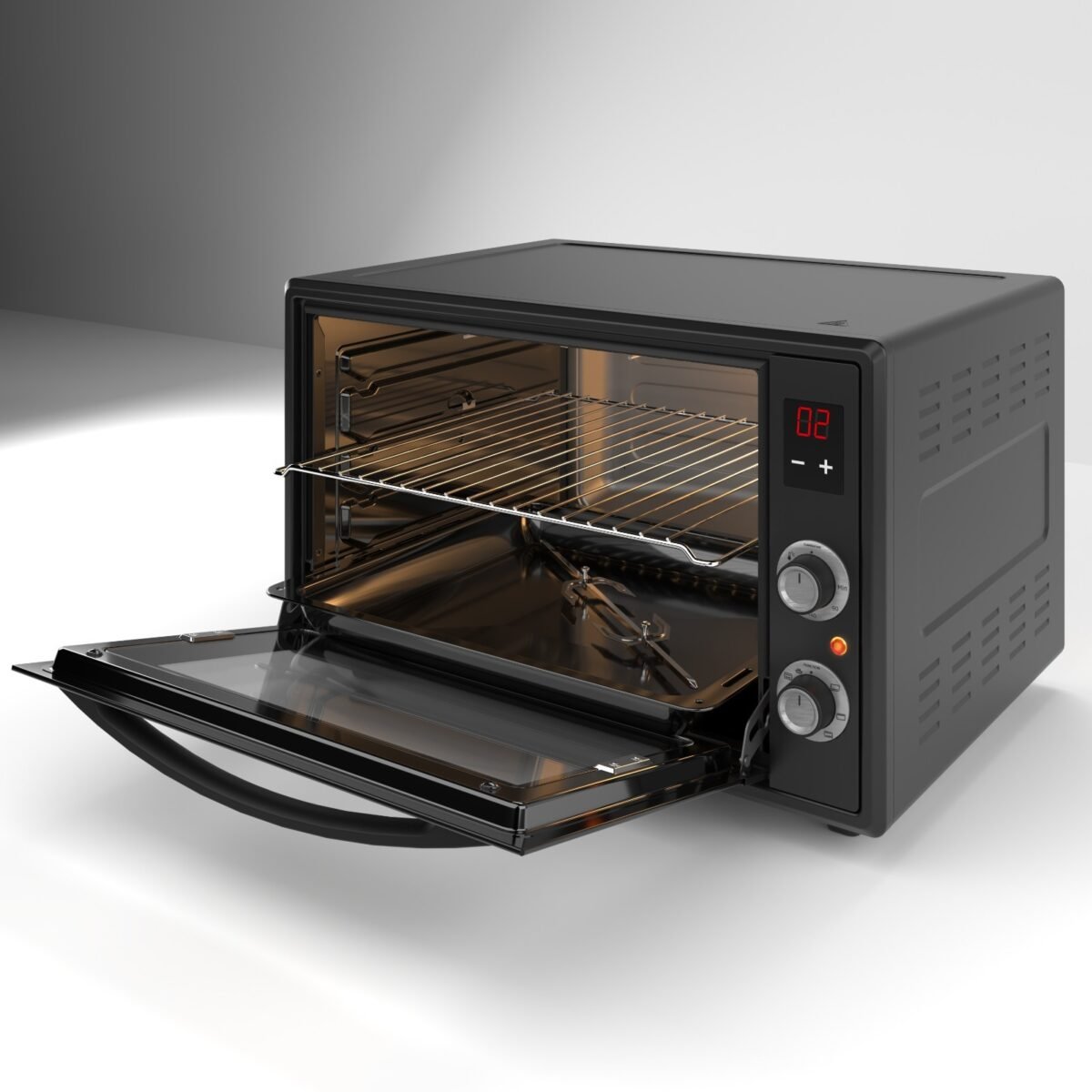 Mini Four Électrique Nardi 65L Noir – Image 3