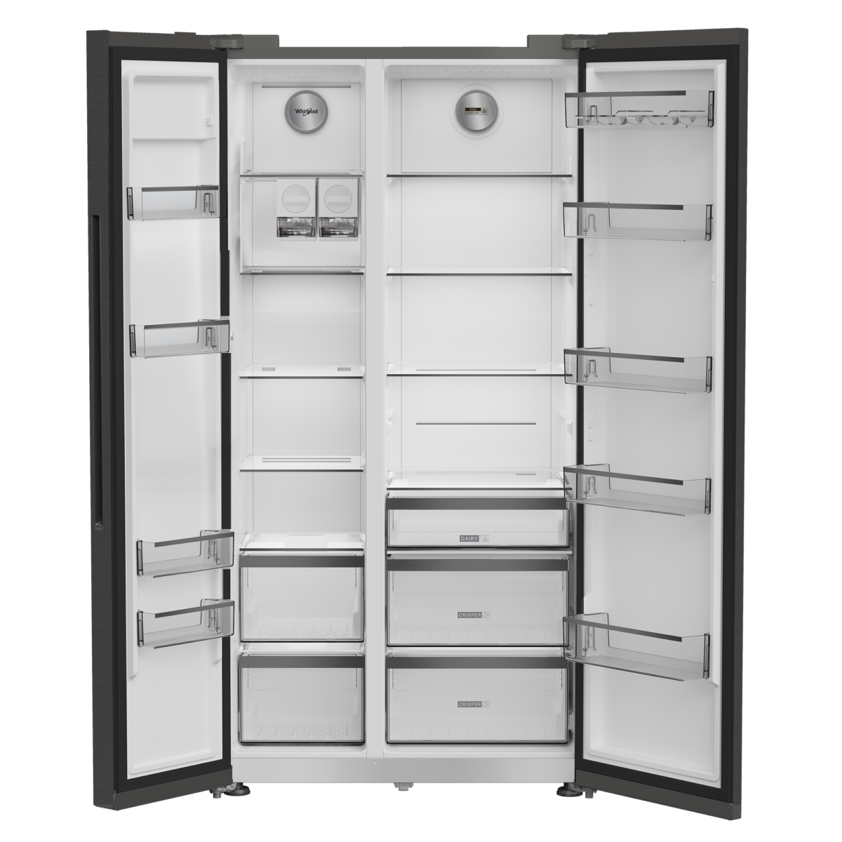 Réfrigérateur Side by Side Whirlpool 573 L Dark Inox – Image 3