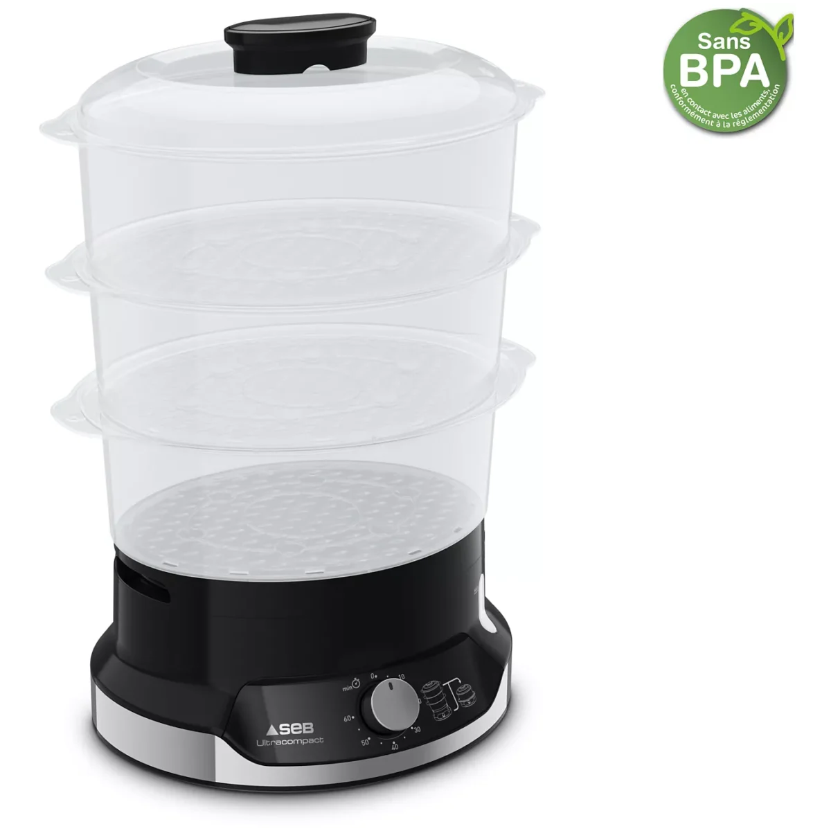 Cuiseur Vapeur SEB UltraCompact – 800 W – Image 3
