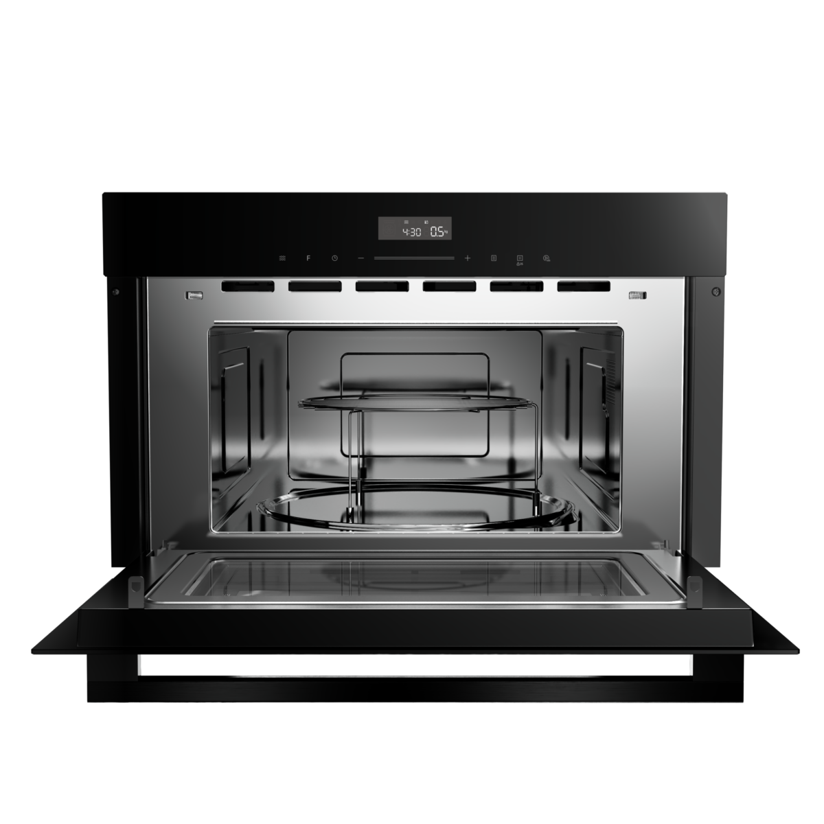 Micro-ondes Encastrable Rosières 34 L – Grill, Full Touch, Black Glass – Image 2
