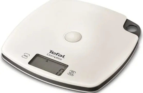 Balance de Cuisine Tefal Compliss – 5 kg, Blanche