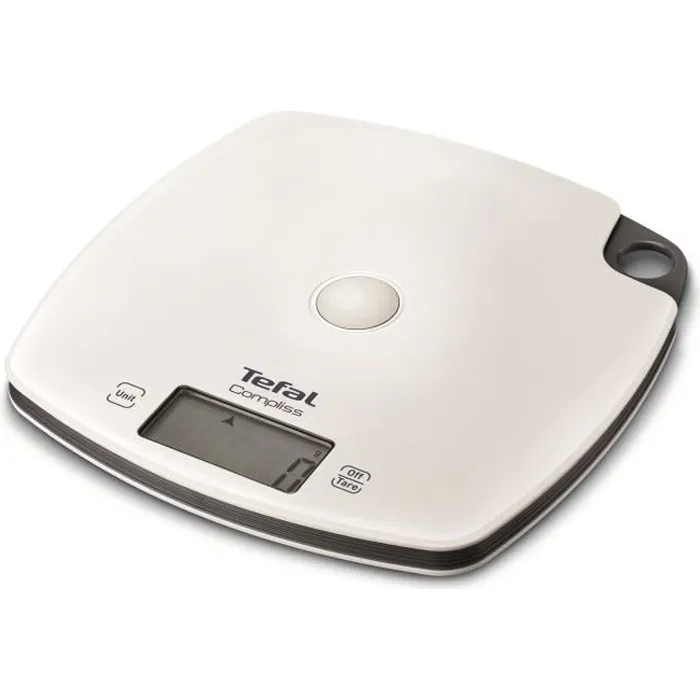 tefal-bc1000v1-compliss-balance-de-cuisine-gradua Balance de Cuisine Tefal Compliss – 5 kg, Blanche – Image 1