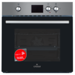 Four Encastrable Cristor Gaz-Électrique TDIG 62L Noir Inox