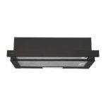 Hotte Télescopique Candy 60 cm 2 Vitesses avec Éclairage LED – Noir