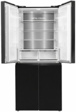 Réfrigérateur Condor 550L Cross Door Smart Metal Cooling  Black Glass – Image 3