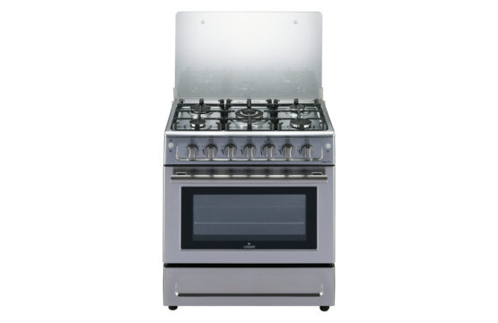 Cuisinière à Gaz Cristor Delicia Pro 5 Feux – 80 cm – Full Inox