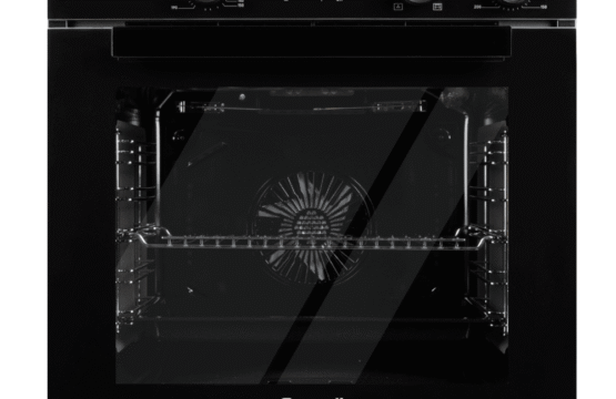 Four Encastrable Nardi 73 L Gaz/Électrique Ventilé Triple Vitrage – Black Glass